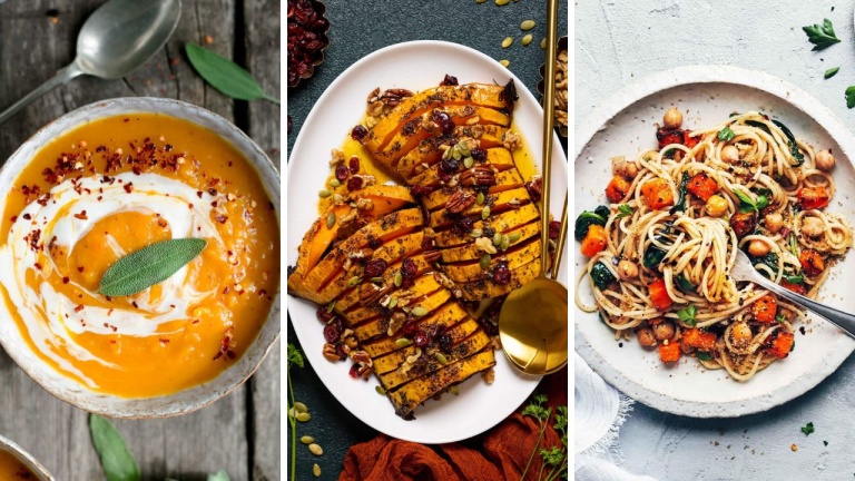 vegan butternut squash recipes