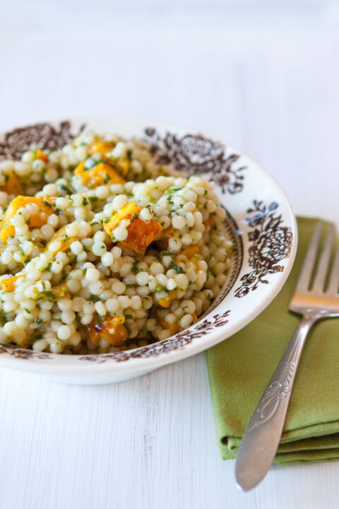 Israeli Couscous with Butternut Squash