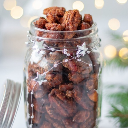 Gingerbread Candied Nuts