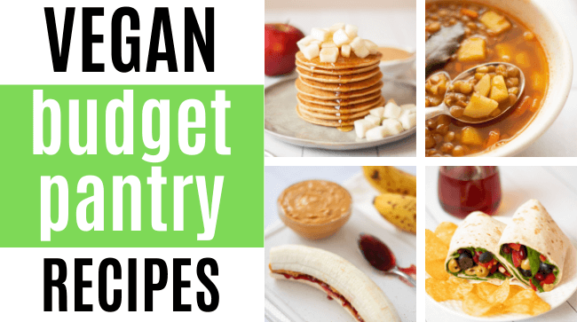 vegan budget pantry recipes