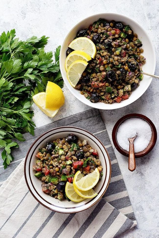 Mediterranean Lentil Salad