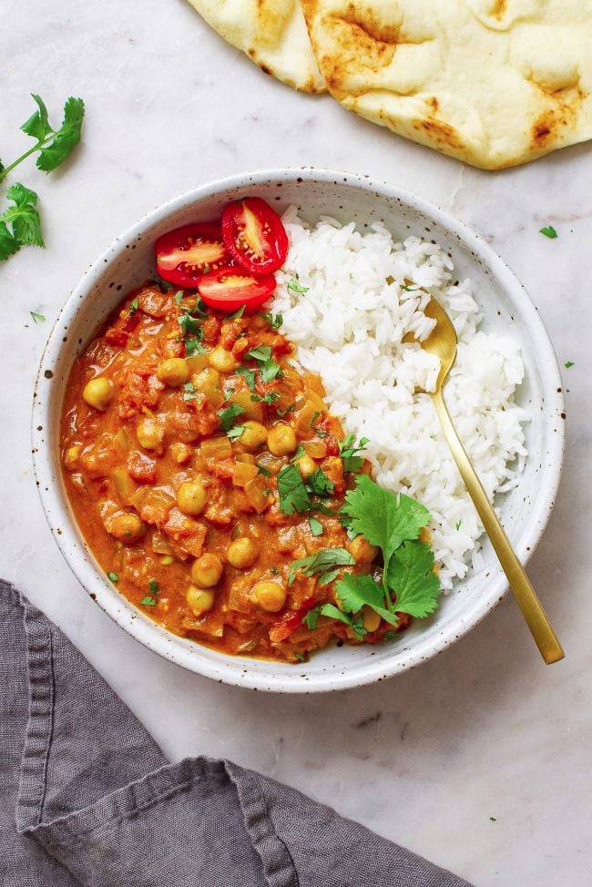 Chickpea Tikka Massala