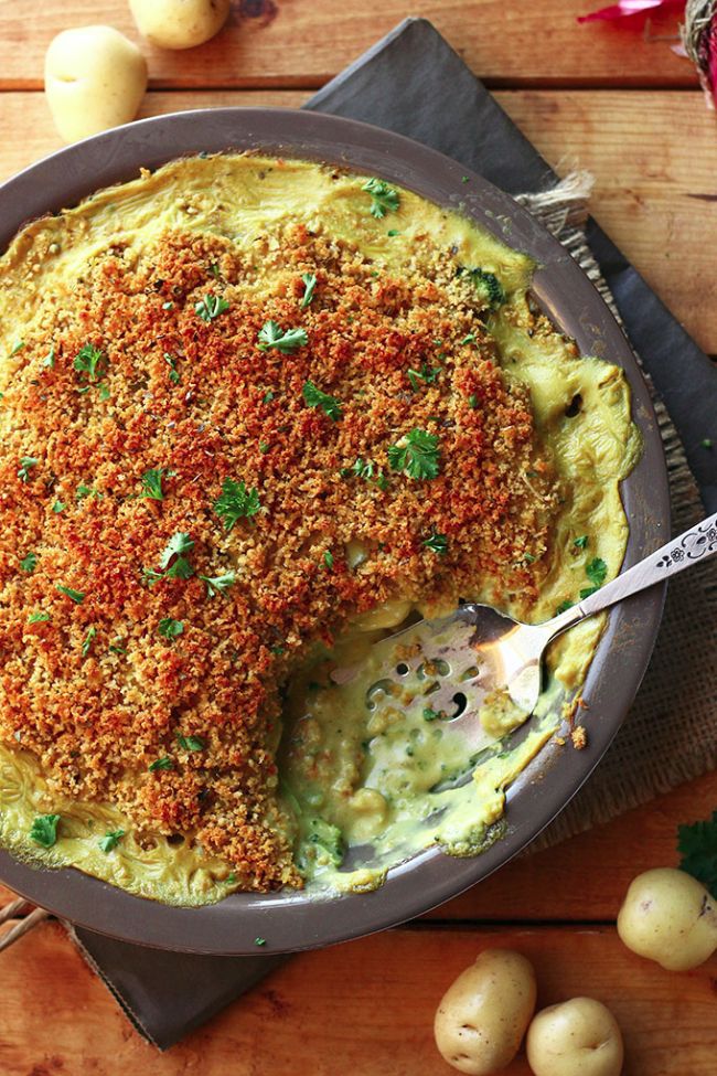 Cheesy Potato and Broccoli Casserole