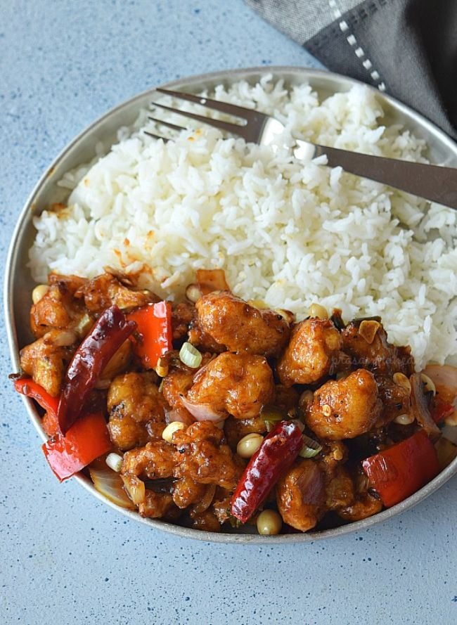 Kung Pao Cauliflower