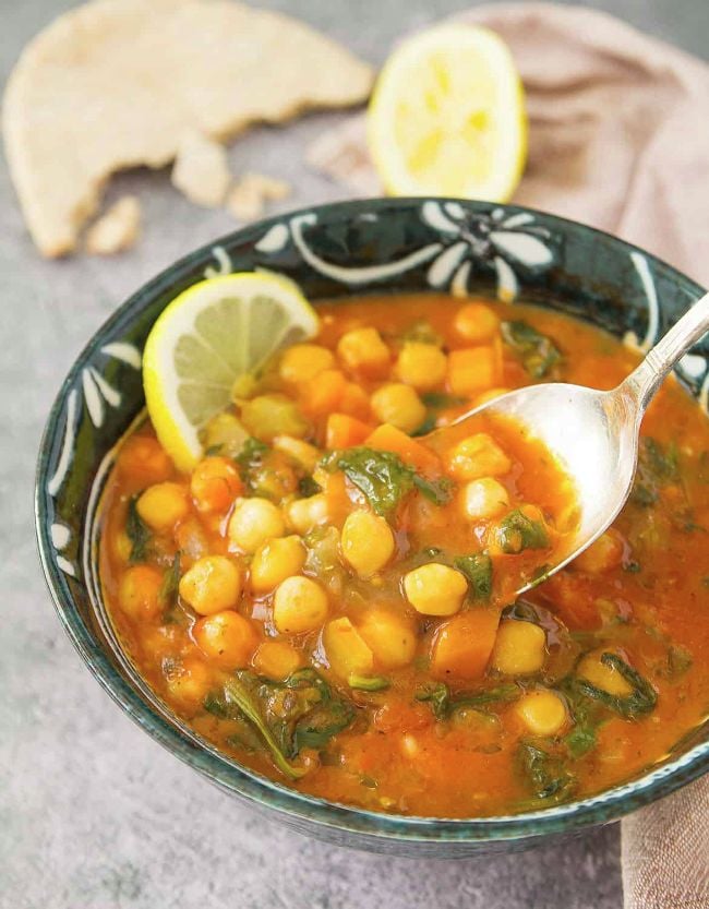 Mediterranean Chickpea Soup