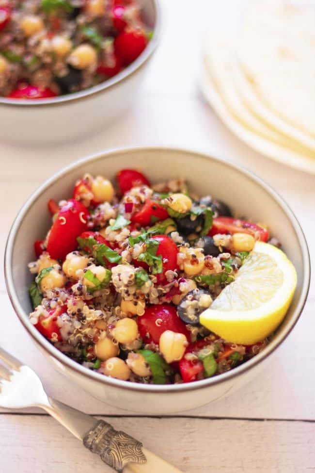 Mediterranean Chickpea Salad