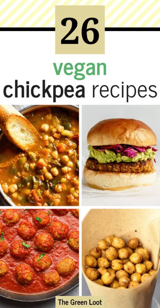 40+ Easy Vegan Chickpea Recipes (Healthy, High-Protein) | The Green Loot
