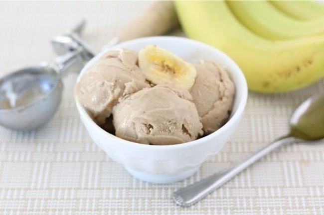 Banana Peanut Butter Ice Cream