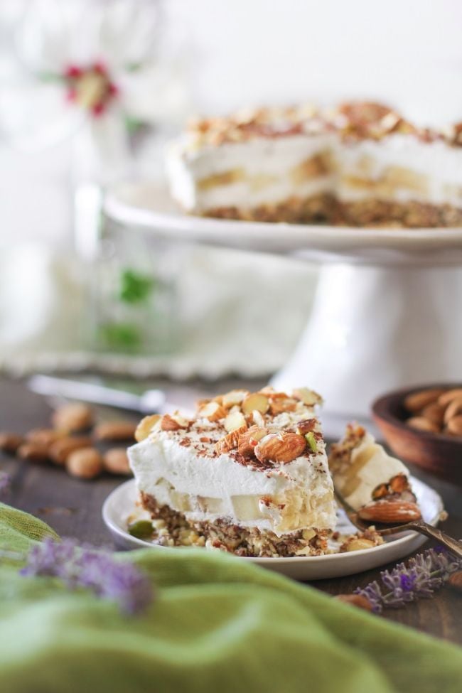 No Bake Banana Cream Pie