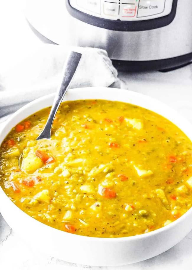 Split Pea Soup with Ham - Sungrown Kitchen