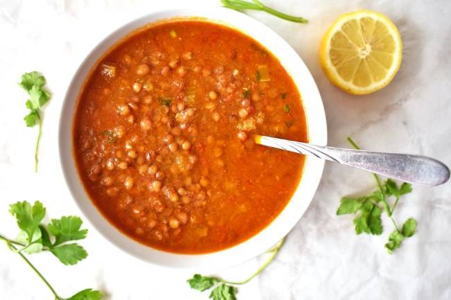 Lentil Tomato Soup