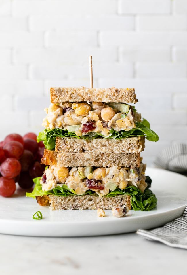 Vegan "Chicken Salad" Sandwich
