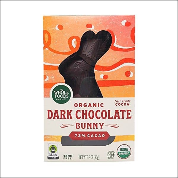 Whole Foods Market Organic Dark Chocolate Easter Bunny