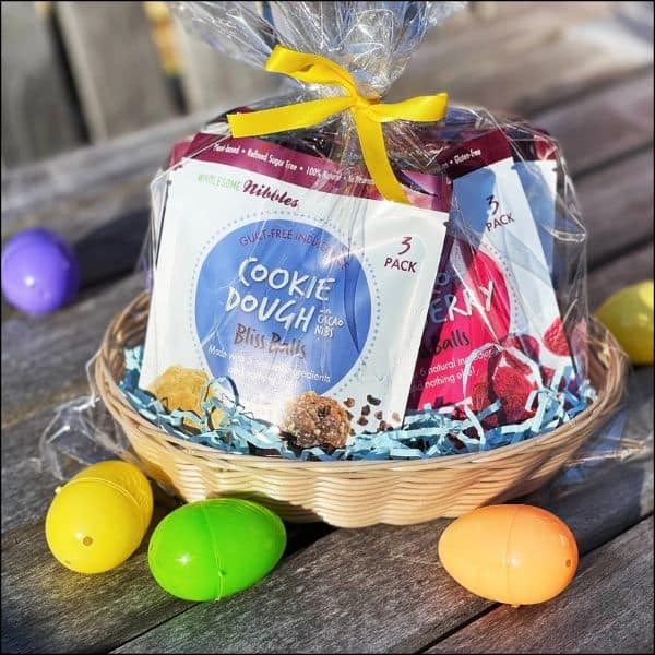 Wholesome Nibbles Healthy Vegan Easter Basket