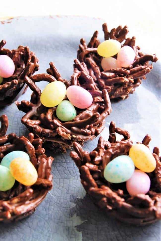 Bird Nest Cookies