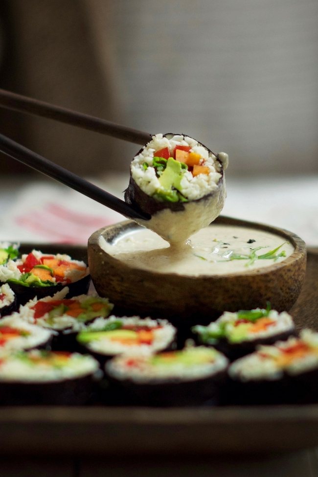Cauliflower Rice Sushi