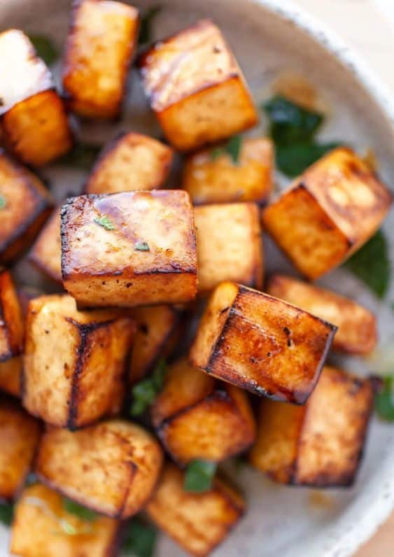 Crispy Air-fryer Tofu