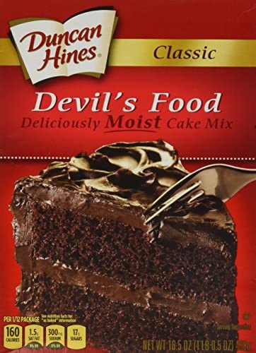 Vegan devil's food cake mix