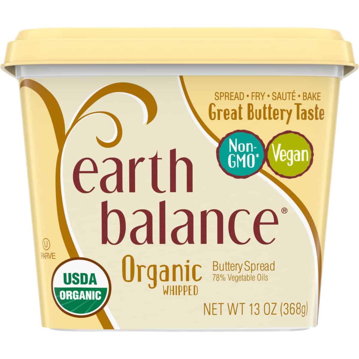Whipped Earth Balance vegan butter