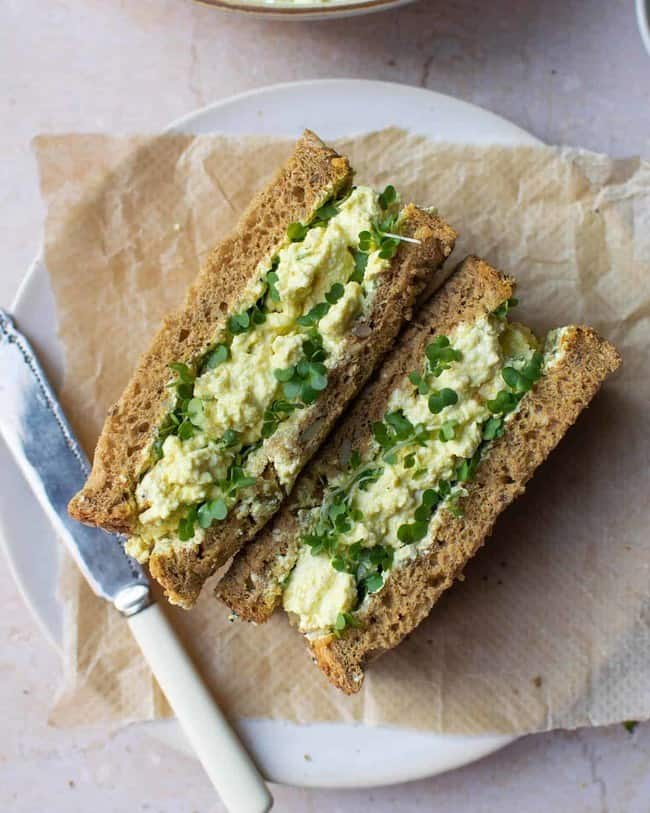 Vegan Egg Mayo Sandwich