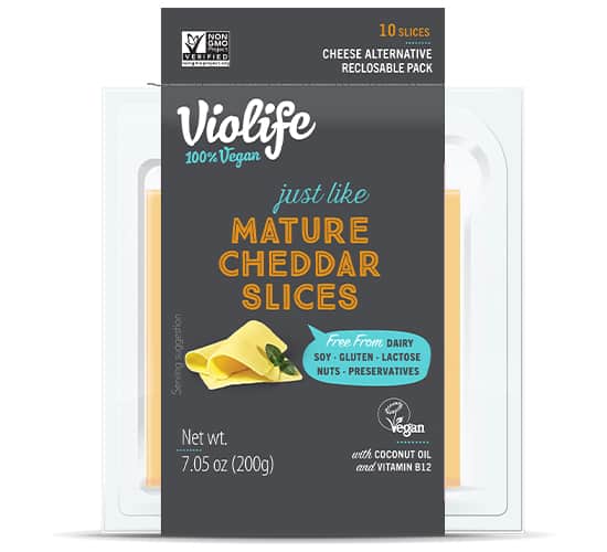 Vegan cheddar cheese