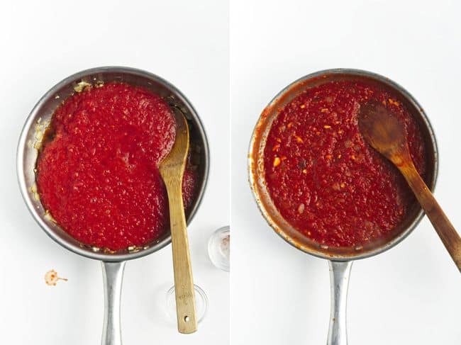 Vegan Chickpea Meatballs with Tomato Sauce