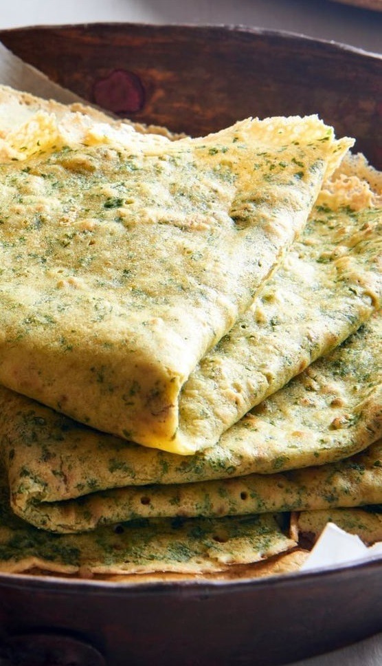 Indian Chickpea Crepes