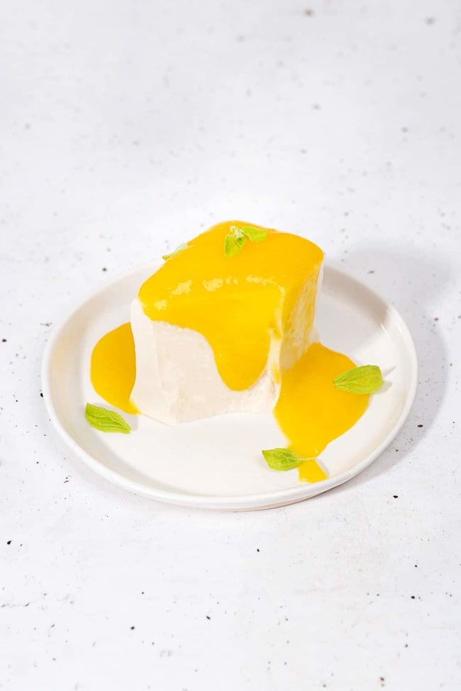 Japanese Silken Tofu with Mango