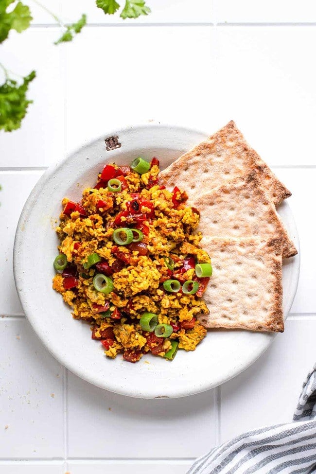 Silken Tofu Scramble