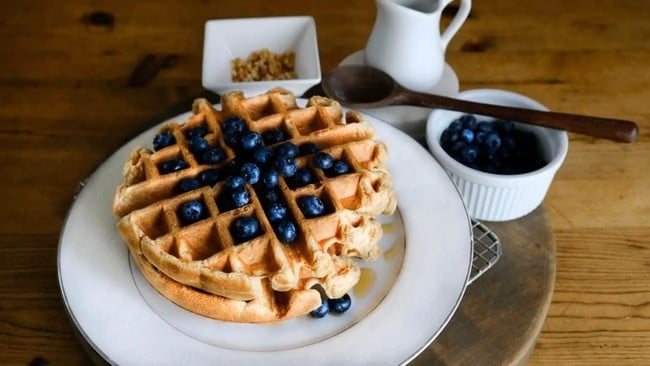 Tofu Oat Waffles