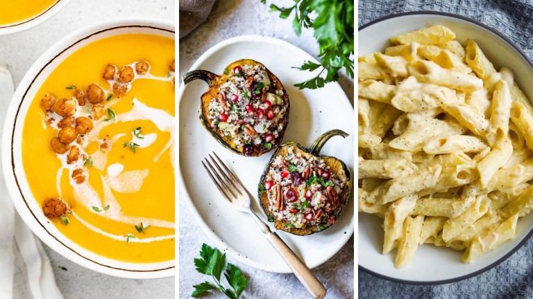 vegan acorn squash recipes