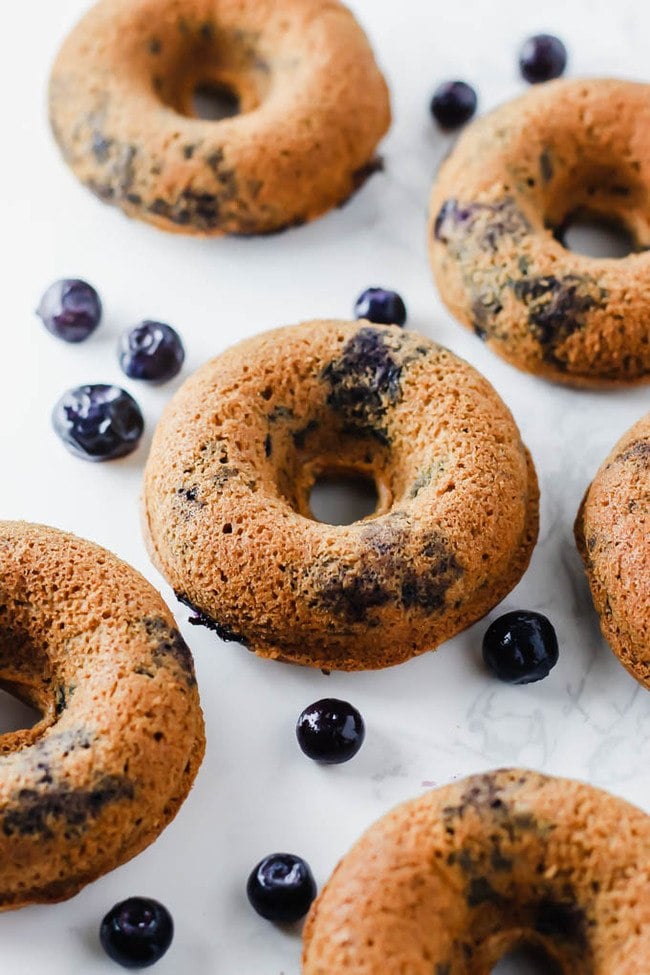 Blueberry Donuts