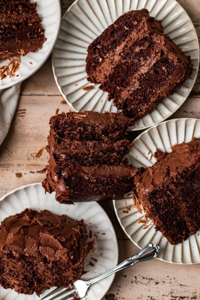 Oat Flour Chocolate Cake