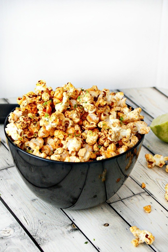 Chili and Lime Popcorn