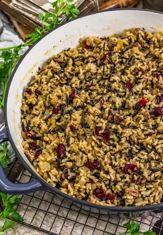 Herby Wild Rice Stuffing