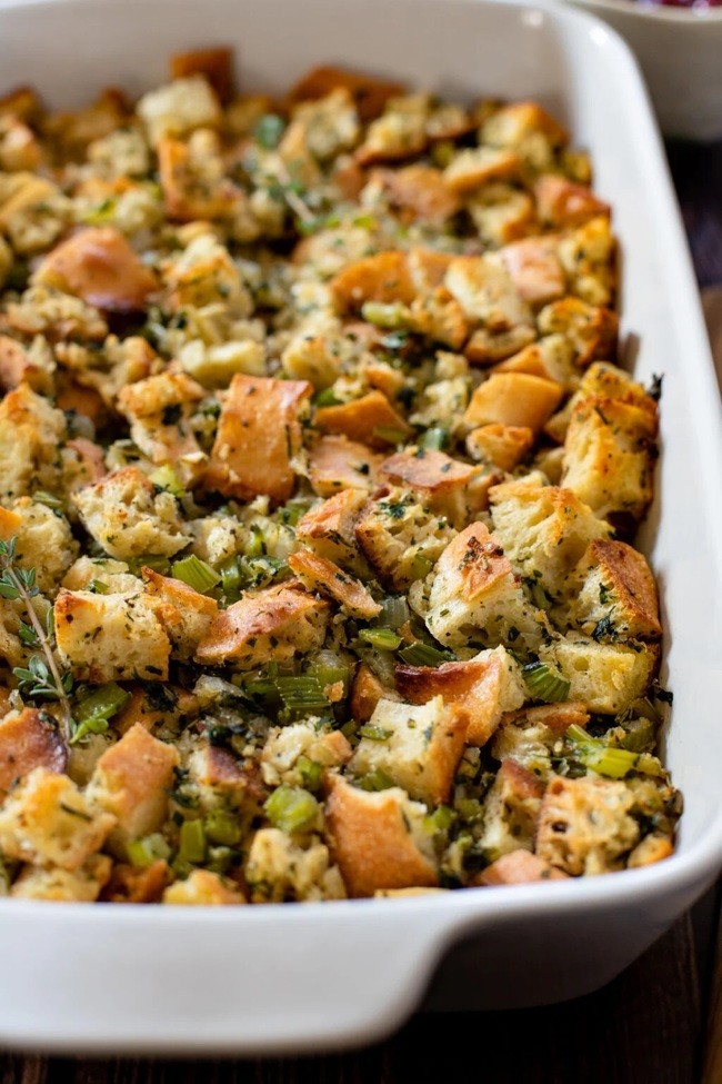 Vegan Butter and Herb Stuffing