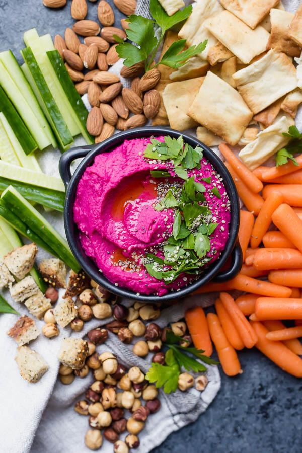 White Bean Beet Dip