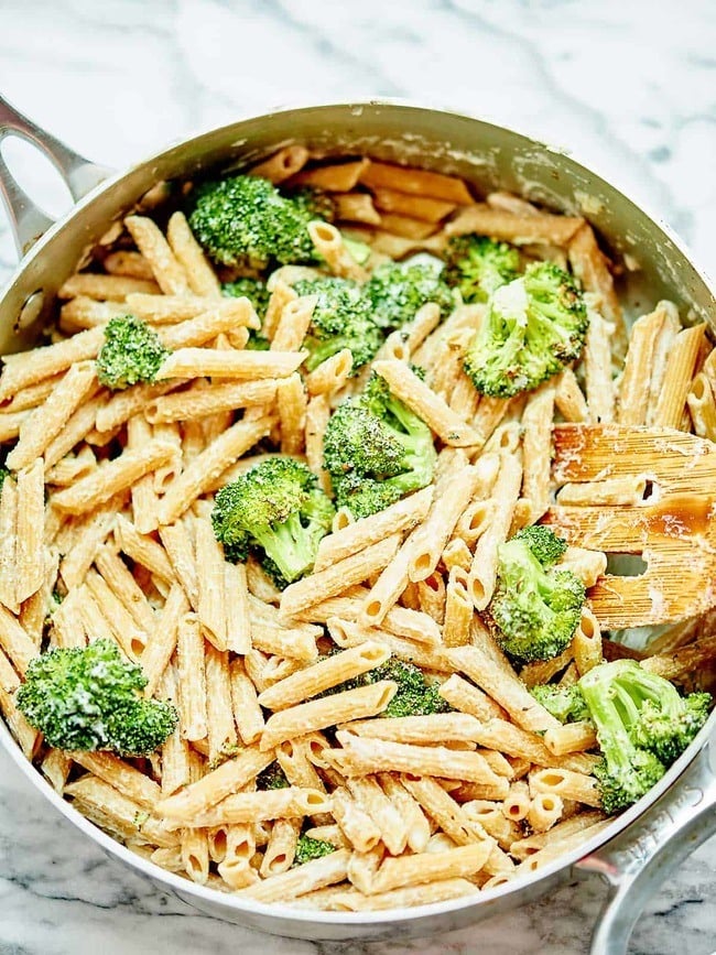 Alfredo with Broccoli