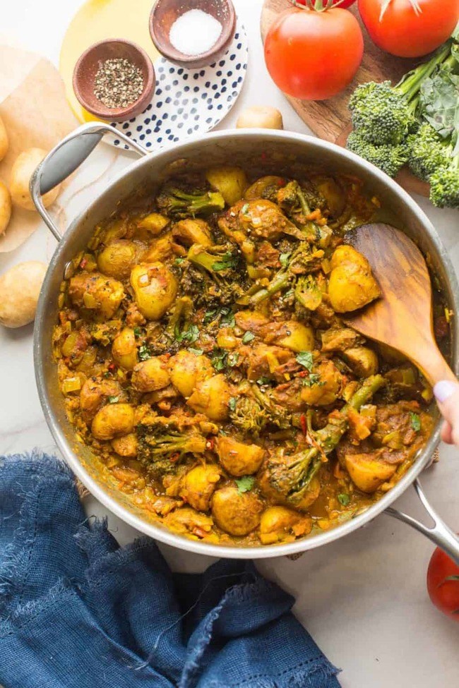 Broccoli & Potato Curry