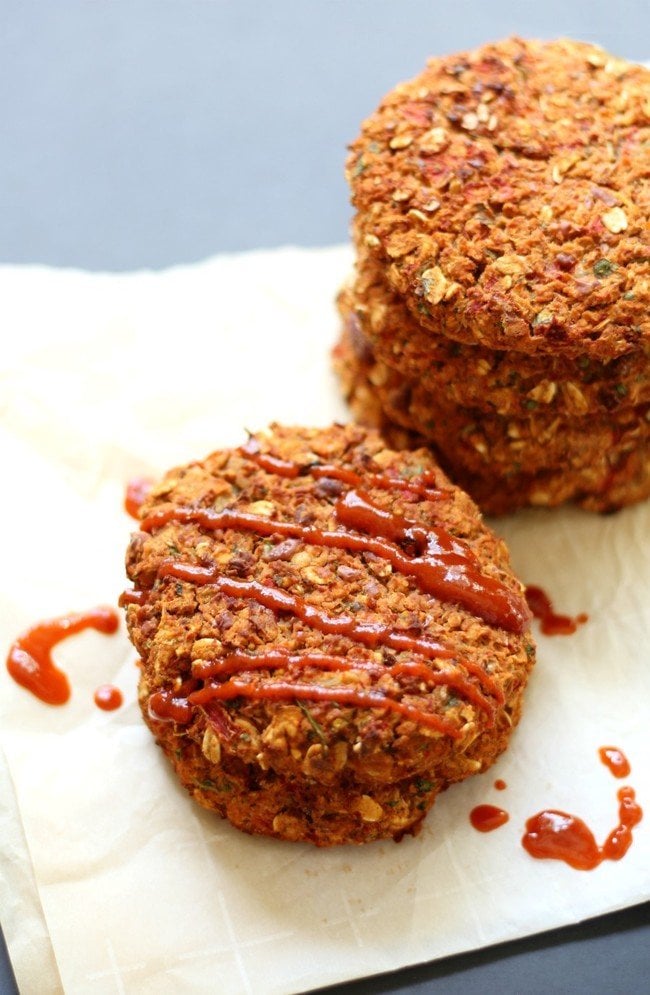 Celeriac and Pinto Bean Burgers