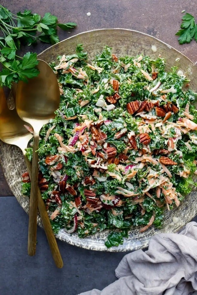 Winter Kale Slaw