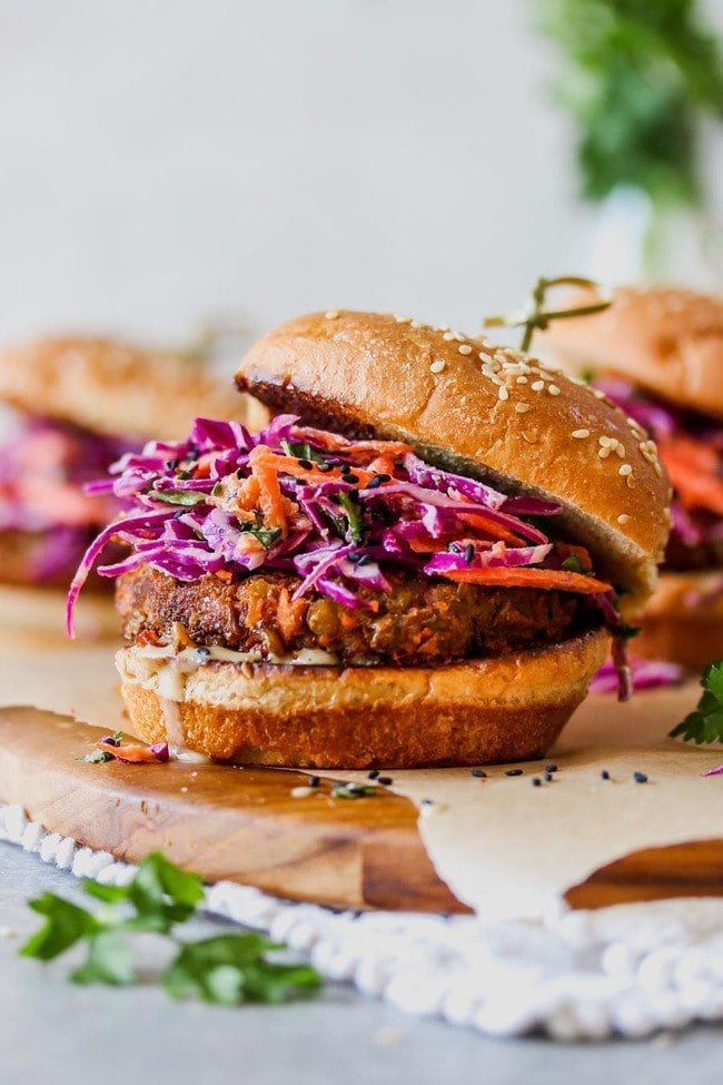 Spiced Lentil Burgers