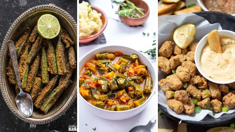 vegan okra recipes