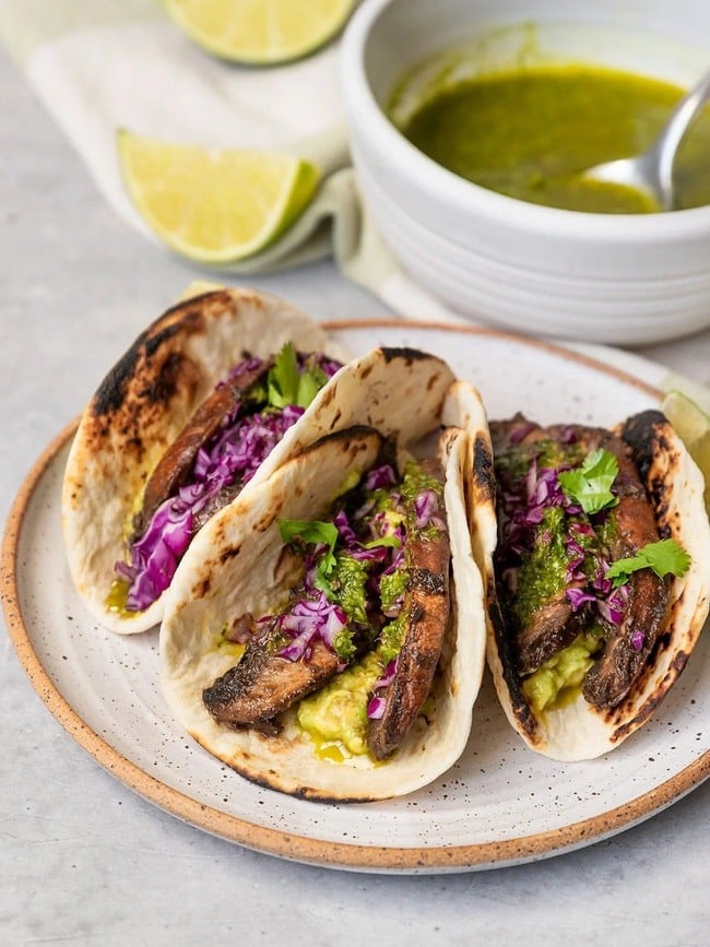 Portobello Mushroom Tacos