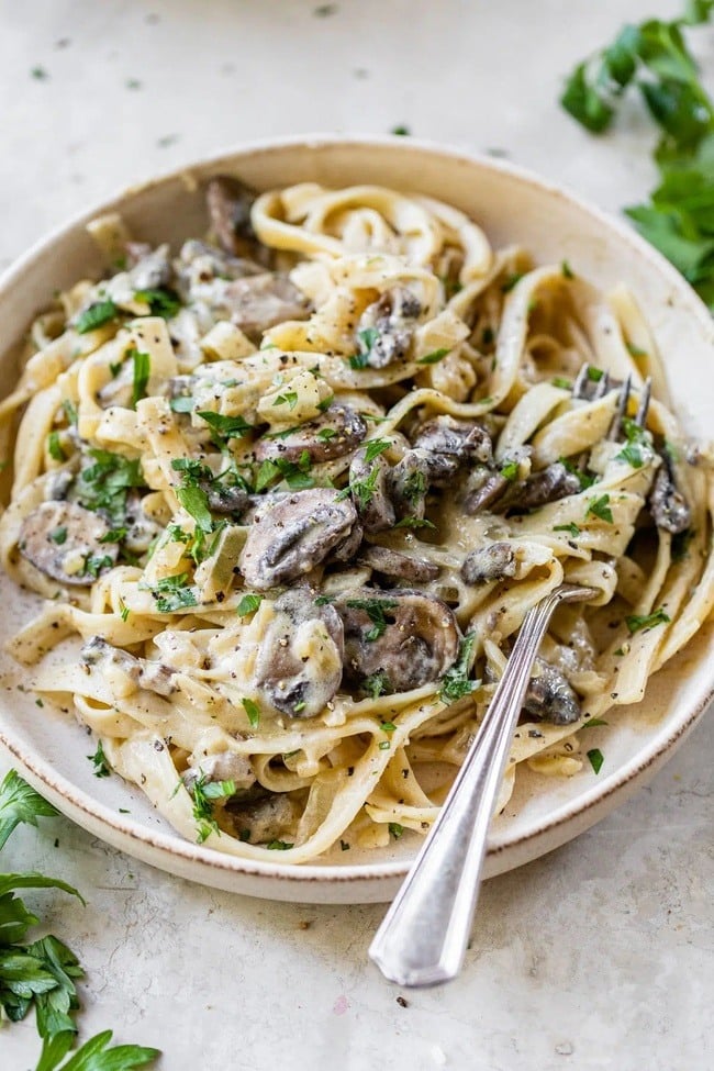 Mushroom Pasta