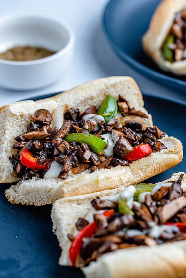 Portobello Philly Cheesesteak