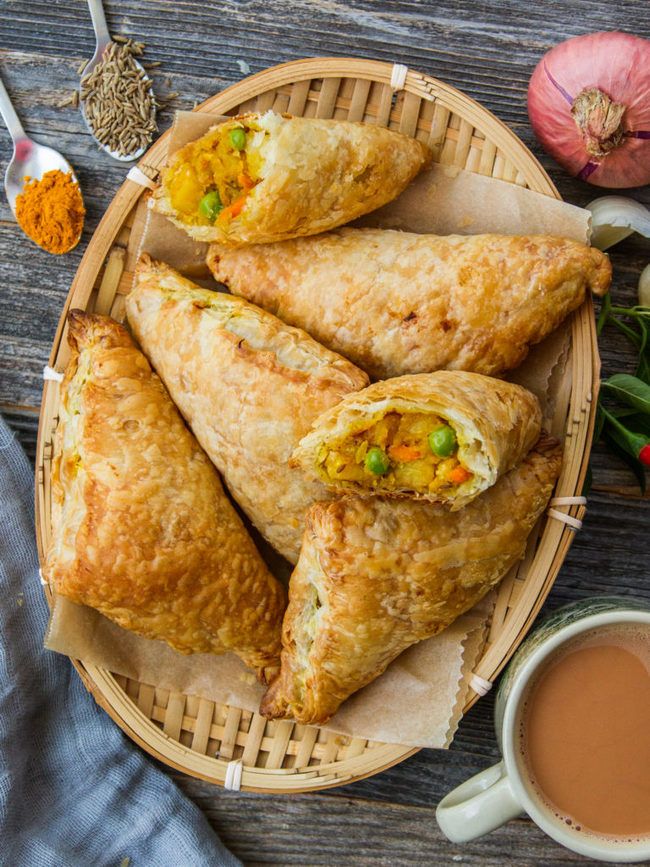 Baked Curry Puffs