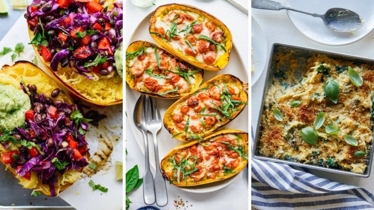 vegan spaghetti squash recipes