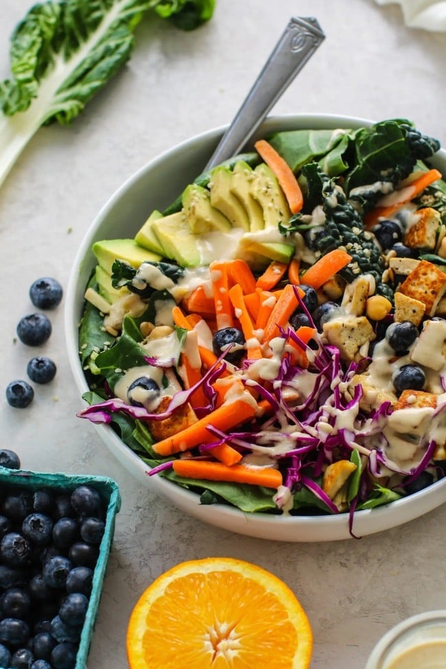 Swiss Chard "Abundance" Salad