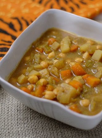 Ethiopian Chickpea and Turnip Stew
